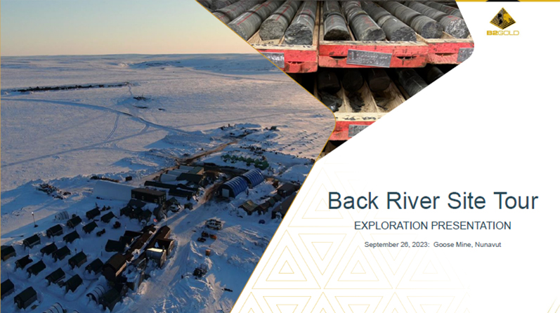 Back River Site Visit September 2023 - Exploration Presentation