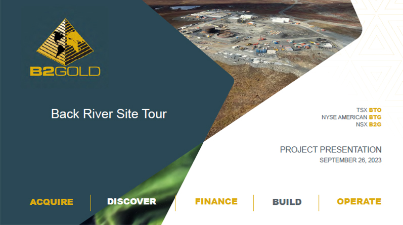 Back River Site Visit September 2023 - Project Presentation